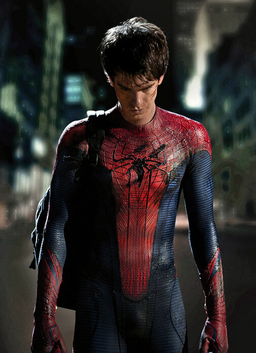 Andrew Garfield in Spider-Man costume