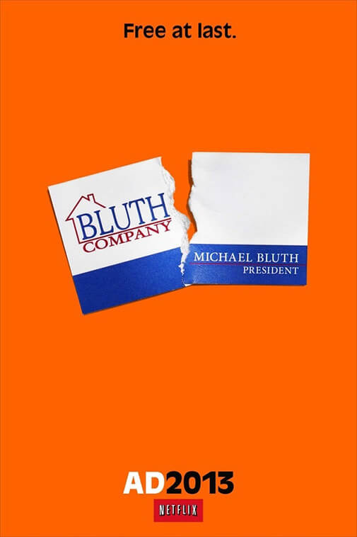 torn Bluth Company business card