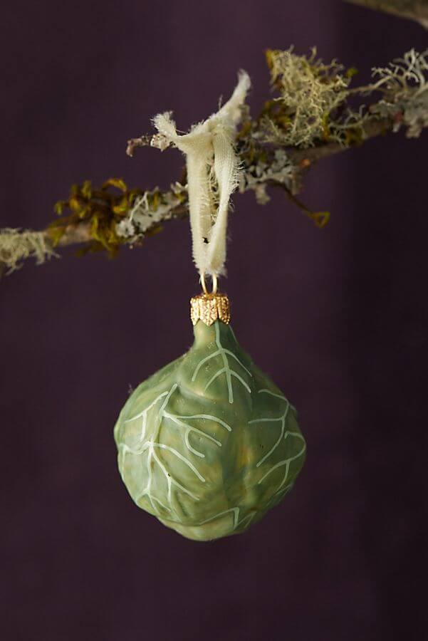 brussel sprout ornament