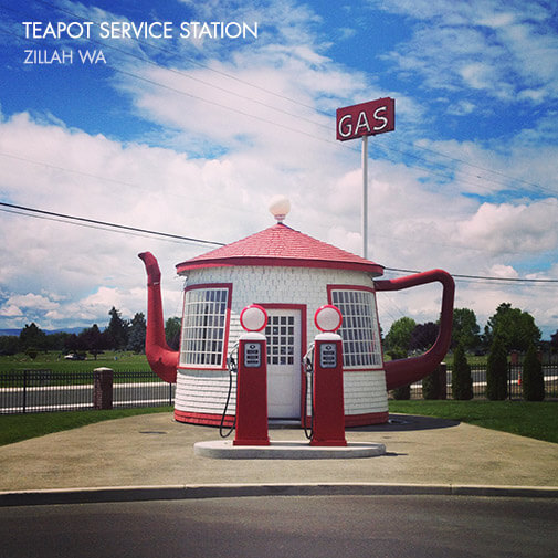 Teapot service station in Zillah, WA