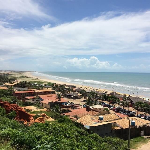 beachside town near Fortaleza