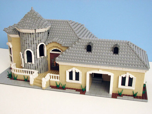 LEGO model house