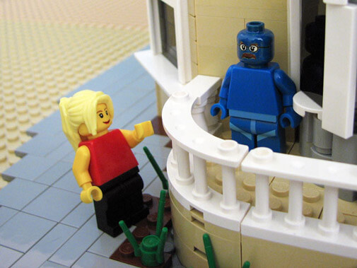 LEGO Lindsay and blue Tobias