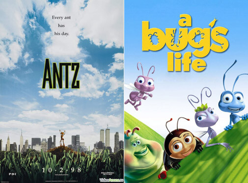 Antz, A Bug’s Life