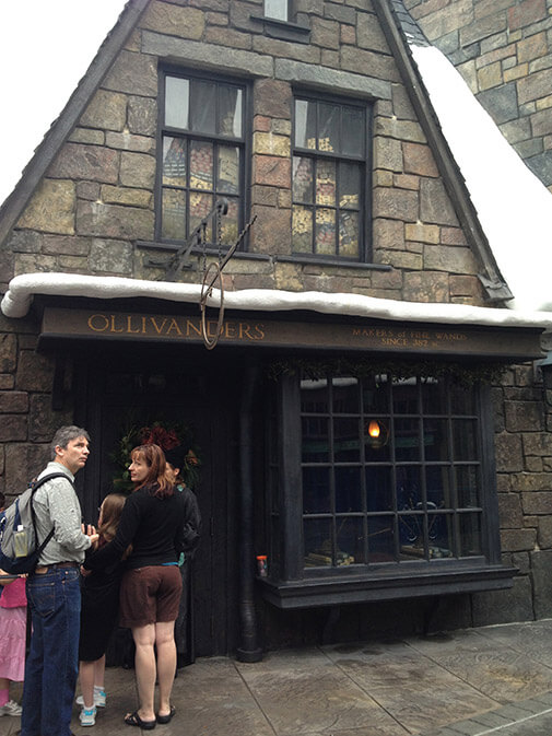 Ollivanders wand shop