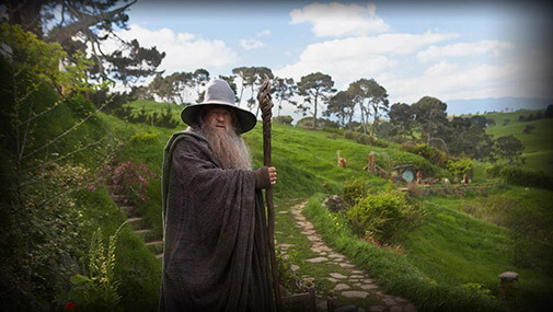 Gandalf in the Shire