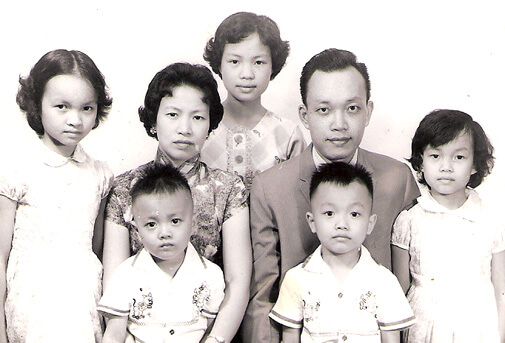 portrait of the Hong family