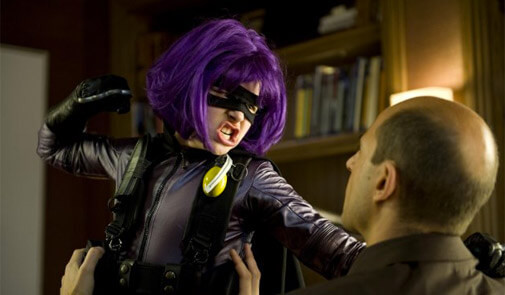Hit Girl from the movie Kick-Ass