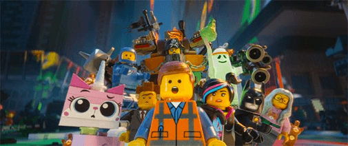 characters from the LEGO movie