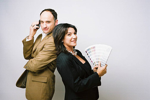 Hilary Farr and David Visentin from Love It or List It