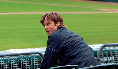 Brad Pitt in Moneyball