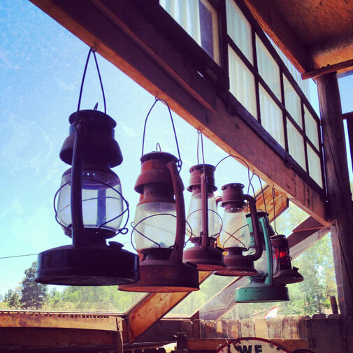 vintage lanterns