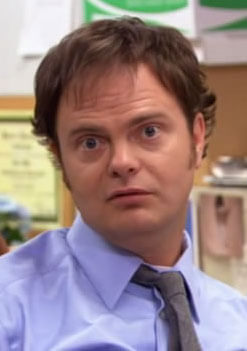 Dwight dressed as Jim