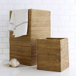 wicker hamper