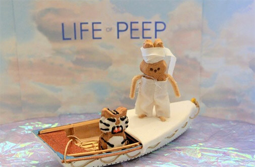 Life of Peep (Life of Pi tiger on the boat)