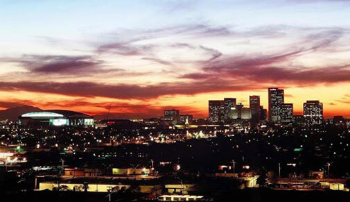 Phoenix skyline