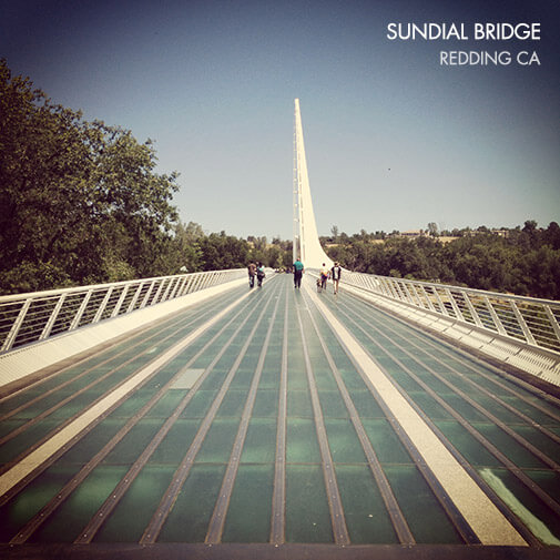 Sundial Bridge in Redding, CA