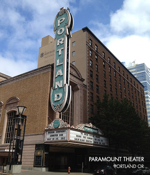 Paramount Theater in Portland