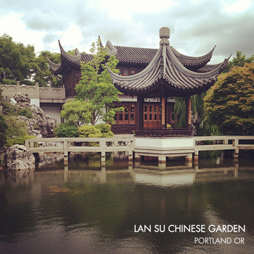 Lan Su Chinese Garden in Portland