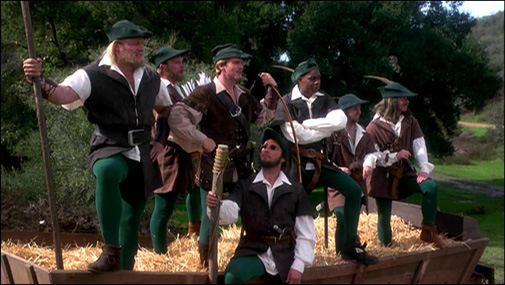 Robin Hood Men in Tights cast