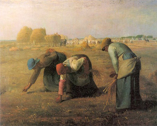 The Gleaners painting by Jean-François Millet