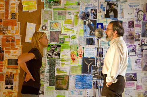 Claire Danes and Mandy Patinkin in Homeland