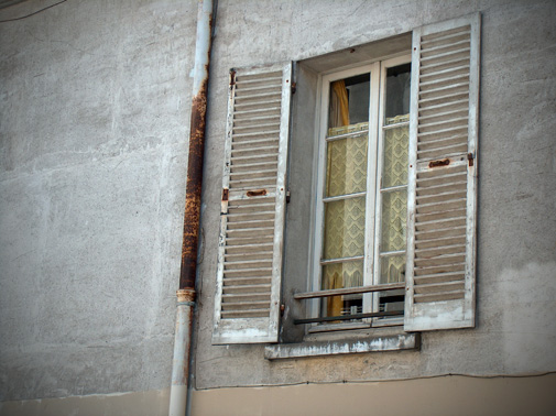 a Parisian window